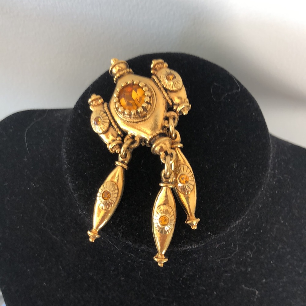 Large Designer Earring - Picture 2 of 9